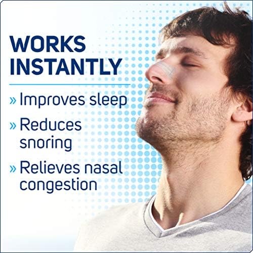 רצועות האף ברורות מעבר, 50 ct | עובד באופן מיידי לשיפור השינה, להפחית את הנחירות ולהקל על עומס